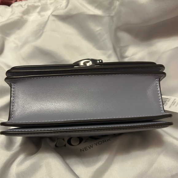 NWT Coach 1941 Bandit Crossbody in Silver / Grey Blue - Picture 6 of 14